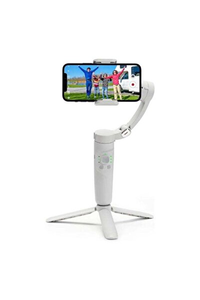 Generic 3-Axis Foldable Pocket Handheld Gimbals, Anti-Shake Face Tracking Blu...