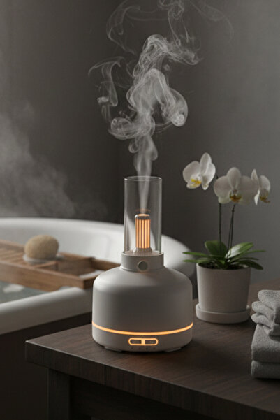 Onetick Retro Lamba Aroma Difüzörü Şık Hava Nemlendirici