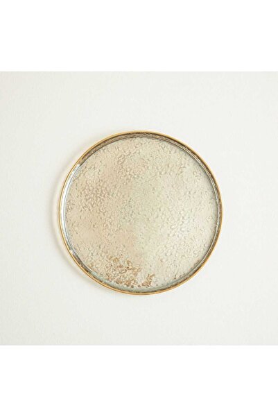 Chakra Regua Amber Gold Pasta Tabağı