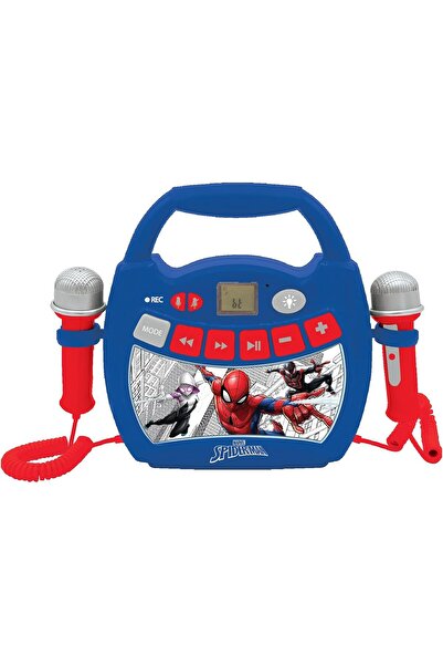 LEXIBOOK مشغل كاريوكي محمول للأطفال - تصميم سبايدرمان
