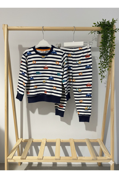 Irmak kids Arabalı Pijama Takımı