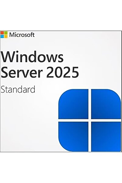 MICROSOFT MS WINDOWS SERVER 2025 STD 64BIT TURKCE 16CORE OEM EP2-25199