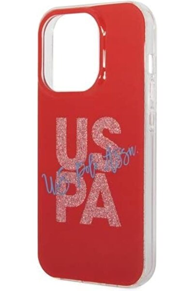 CG Mobile جراب حماية صلب من يو إس بولو أسوسييشن لهاتف آيفون 14 برو ماكس (6.7 ...