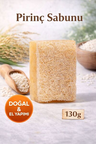TP Doğal Pirinç Özlü Sabun 130 g – Cilt Aydınlatıcı