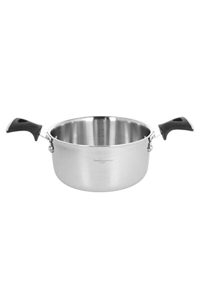 Tognana LUXURY STEEL Pot with Handles, Stainless Steel