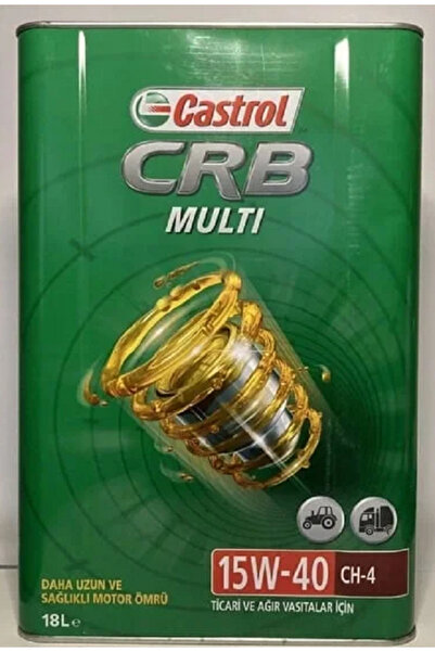 CASTROL CRB Multi 15W-40 CH-4 18 Litre 2023