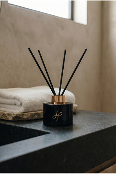 Helixomme Concept Çubuklu Oda Kokusu – Siyah Cam Şişede Aromatik Difüzör | Ev...