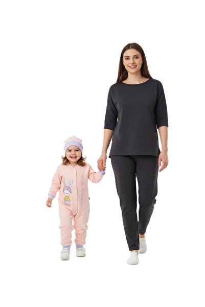 Oppland Baby Girl Romper Set 100% Cotton Rabbit Cat Embroidered with Hat Mode...