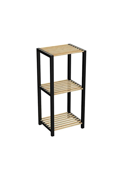 Lumi LUXURY Etajera din Lemn cu 3 Rafturi 35x29x78cm