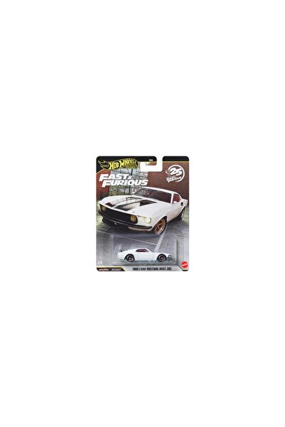 HOT WHEELS Premium Fast & Furious 25.YIL 1969 Ford Mustang Boss 302 HNW46 JHW...