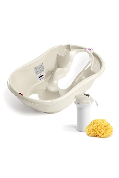 OK Baby OKBaby Onda Evol Bebek Banyo Seti 3 Parça Kırık Beyaz