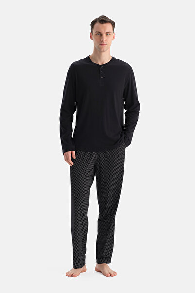 Dagi Long Sleeve Cotton Modal T-Shirt Pants Set