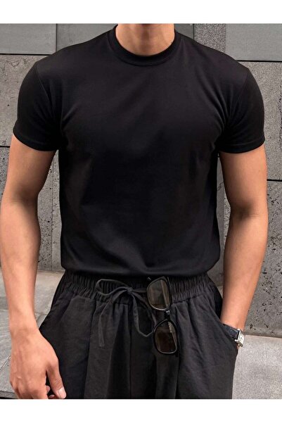 By Layina ERKEK OVERSIZE DÜZ TİŞÖRT