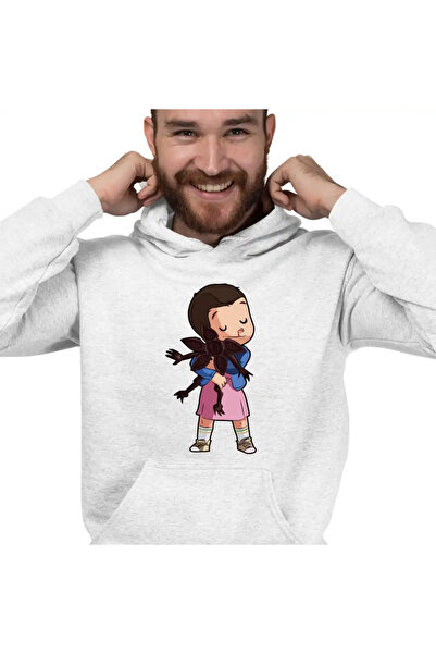 OEM Hanorac Barbati Stranger Things Eleven Demogorgon Chibi