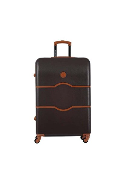 EAGLE EXPRESS Iconic ABS Hard Trolley Luggage - 20 inch - Maple Brown