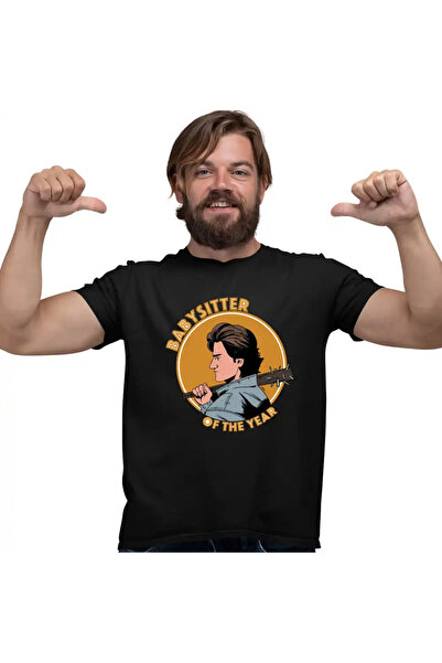 OEM Men's T-Shirt Stranger Things Steve Babysitter Nadaca