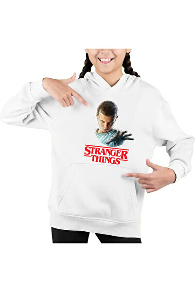 OEM Kids Girls' Stranger Things Eleven Jane Hopper Hoodie