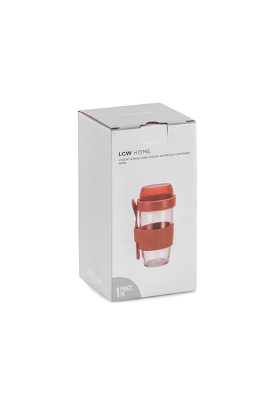 LC Waikiki Lcw Home Colorless Food Container with Spoon