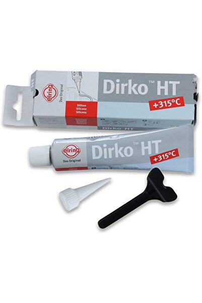 DIRKO HT High-Temperature Silicone Sealant – Heat Resistant Gasket Maker for ...