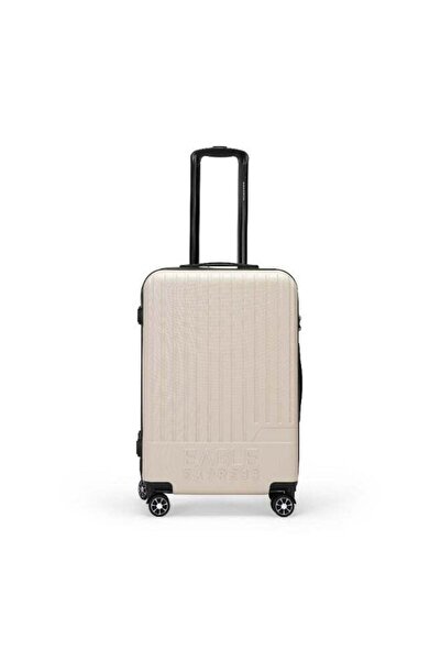 EAGLE EXPRESS Fusion ABS Hard Trolley Luggage - 24 inch - White Flush - Free ...