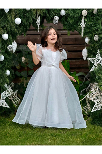 Printesasofy Emily White long dress