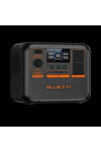 Bluetti 1000 واط | محطة طاقة محمولة بريميوم 80 (AC70P) | بطارية 864 واط/ساعة