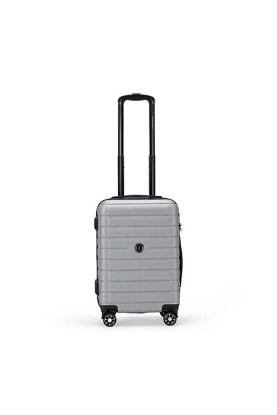 EAGLE EXPRESS Wood ABS Hard Trolley Luggage - 20 inch - Silver - Scratch-Resi...