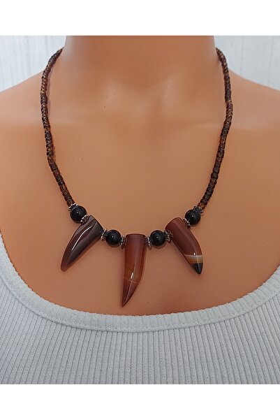 Nej Agate Stone Necklace