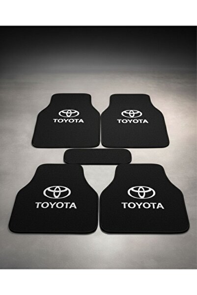 Universal Toyota Corolla Uyumlu Siyah 5 Parça Halı Paspas Seti