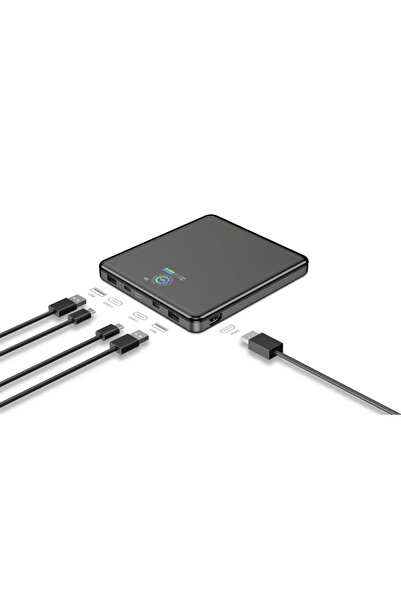 Tradeo بنك طاقة بسعة 20000 مللي أمبير وقوة 100 واط مع مخرج HDMI بدقة 4K، وشحن...