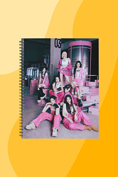 SEKİZELLİİKİ BABYMONSTER -BASKILI TASARIM DEFTER