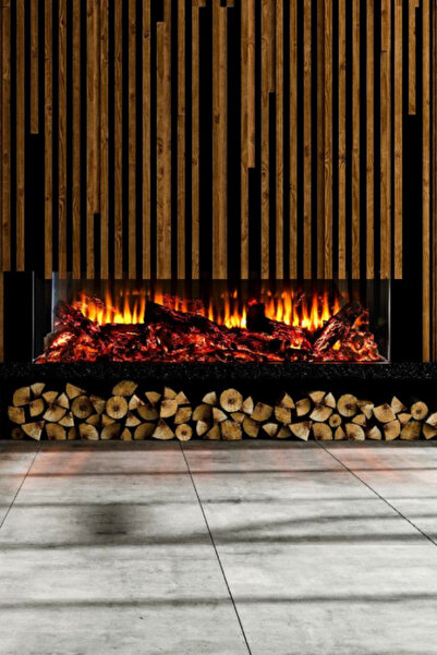 Dorlote Trois 170 cm Elektrikli Şömine