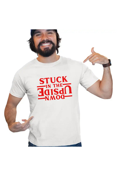 OEM Men's T-shirt Stranger Things Stuck in the Upside Down