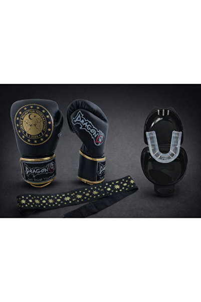 Dragondo Martina Muay Thai Eldiveni – Eldiven + Dişlik + Bandaj | Boks, Kick ...