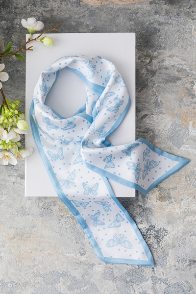 VUNTAL وشاح ربطة عنق أنيق على شكل فراشة