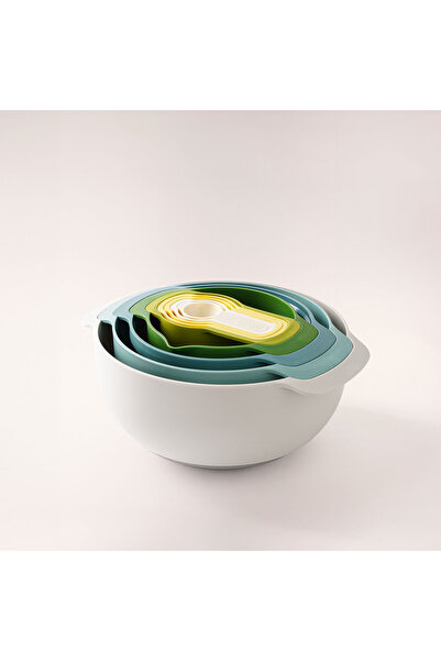 Joseph Joseph nest9 plus salad preparation set opal