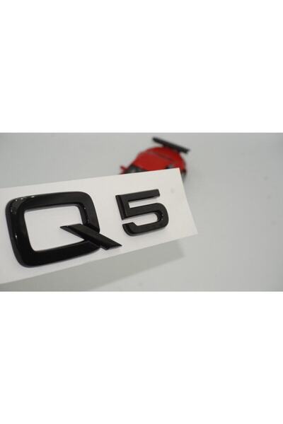 DK Tuning Audi Q5 Bagaj Parlak Siyah 3m Yazı Logo Orjinal Ürün