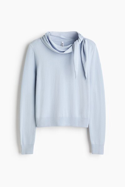 H&M Şal Yakalı Kazak