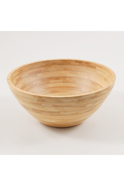Alberto bamboo salad bowl 28*28*12cm, brown