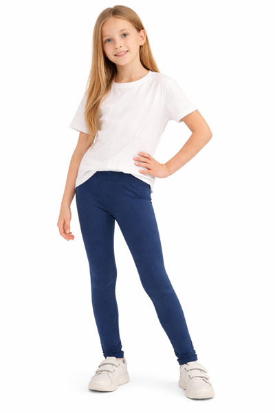 OEM Girl's tights - navy blue