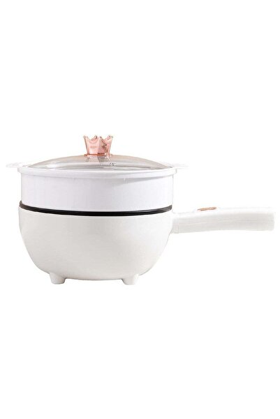 Generic 4L Electric Hot Pot with Steamer and Temperature Control