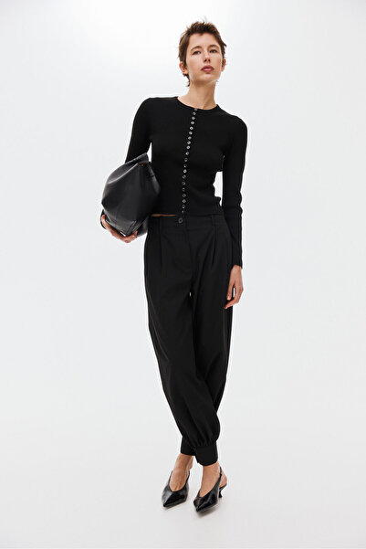 H&M Lastik Örgülü Hırka