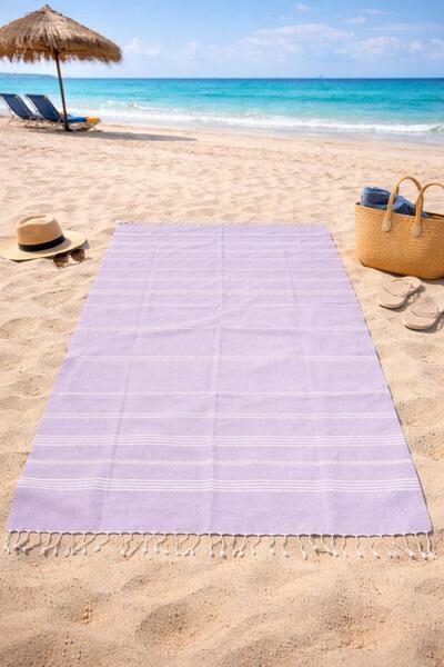 S&R منشفة حمام 100×180 سم من القطن الطبيعي 100٪ للشاطئ وحمام السباحة والحمام ...