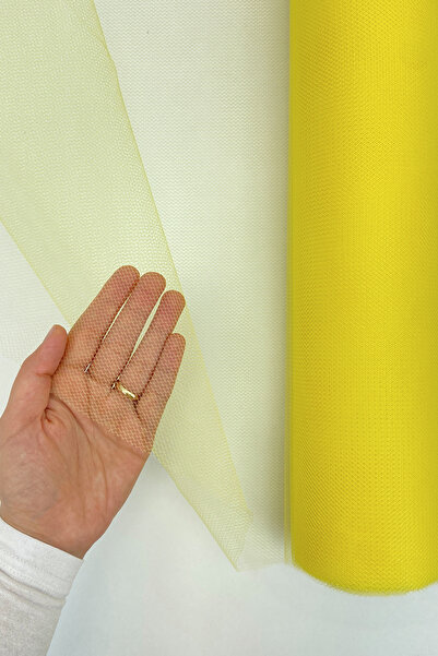 ZEYMERADE Tul griec iranian galben, pachet de mireasă pentru nuntă, decorațiu...