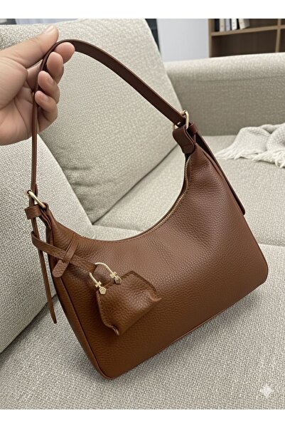 Madame Black Women's Faux Leather Shoulder Bag with Strap Buckle Detail Mini ...