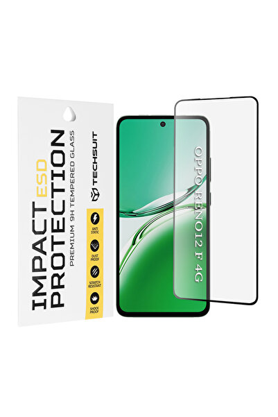 Techsuit Oppo Reno12 F 4G ESD Glass, black