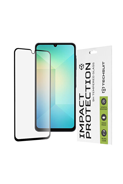 Techsuit Folie sticla Samsung Galaxy A06 111D Full Glue Full Cover, negru