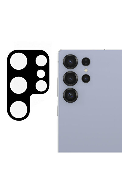 Techsuit Folie camera Samsung Galaxy S25 Ultra Full Glass, negru