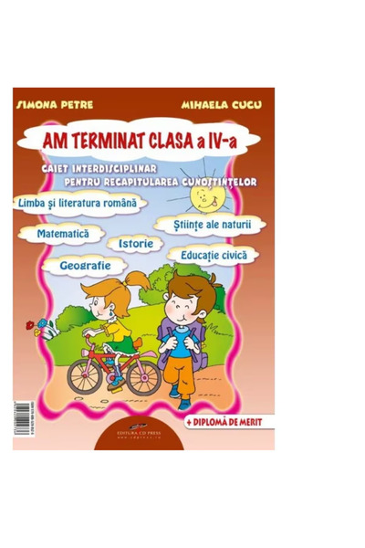 CD Press I finished the 4th grade. Interdisciplinary notebook for reviewing k...