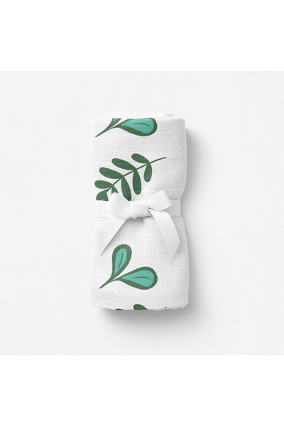 itsybitsy Petit Fleur Garden, Muslin Baby Blanket, 100X100 cm